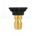 Interstate Pneumatics Pressure Washer 1/4 Inch Quick Connect High Pressure Spray Nozzle Tip - Black PW7102-DB
